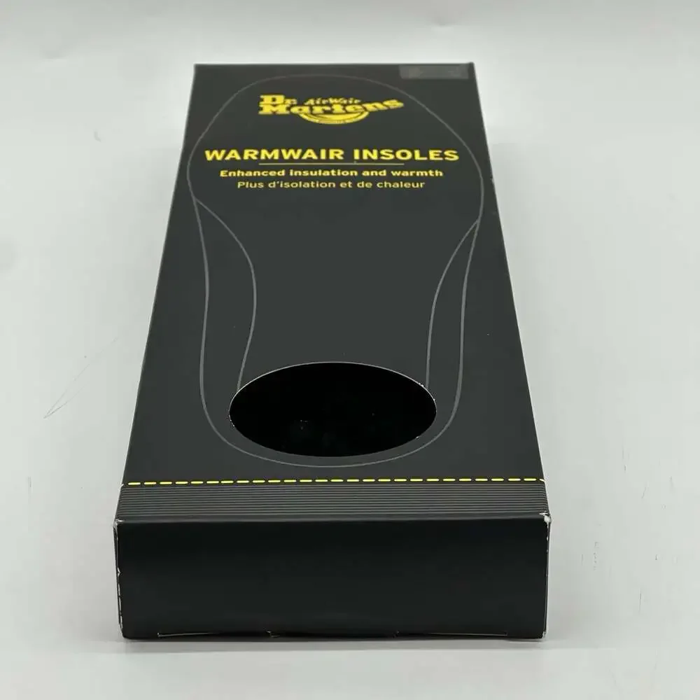 Dr Martens Warmwair Women's Size 7 Black Faux Fur Lined Insoles Enhanced Warmth